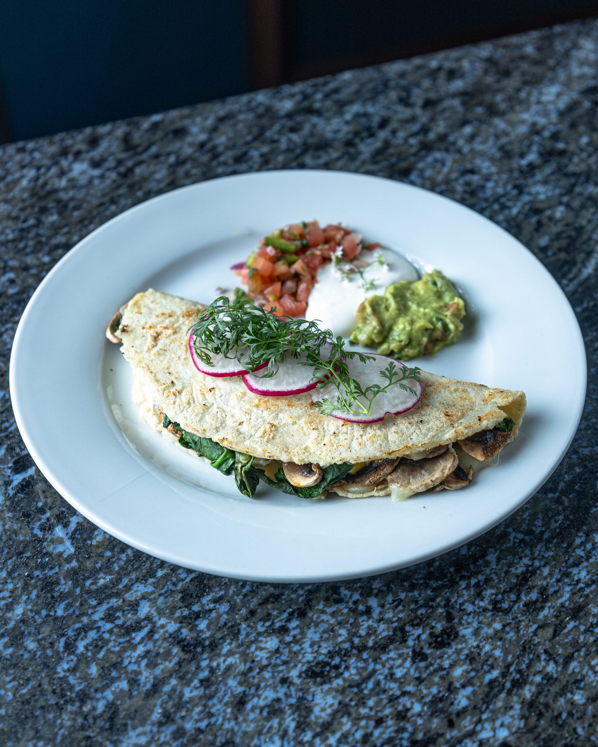 Vegetarian Quesadilla - $16